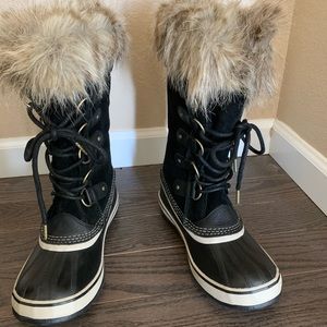 Sorel Joan of Arctic Insulated Tall Black Boots
